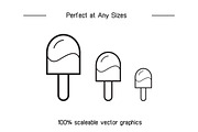 Web User Interface Icons Set, an Outline Icon by Designfour (Thumbnail 7 of 7)