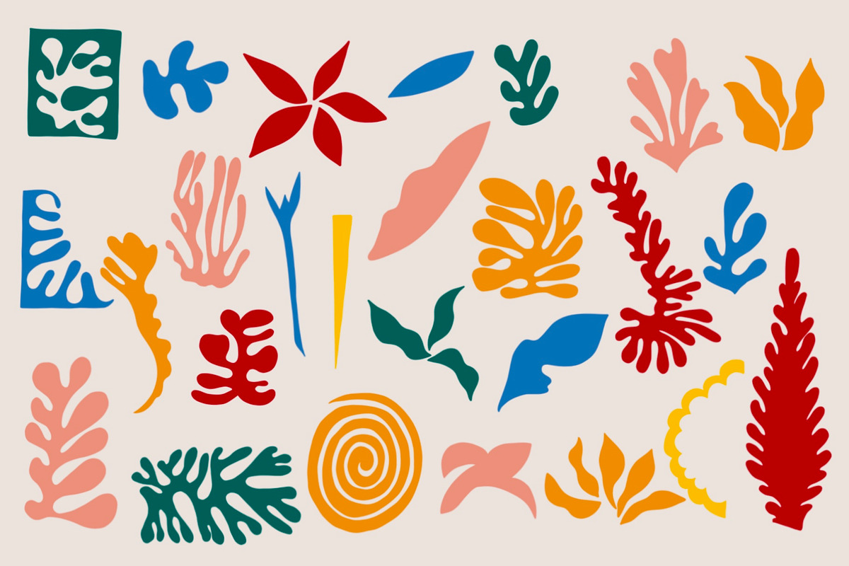 Matisse procreate stamp brushes, a Brush Add-On by Veronika Gotovceva (Photo 3 of 9)