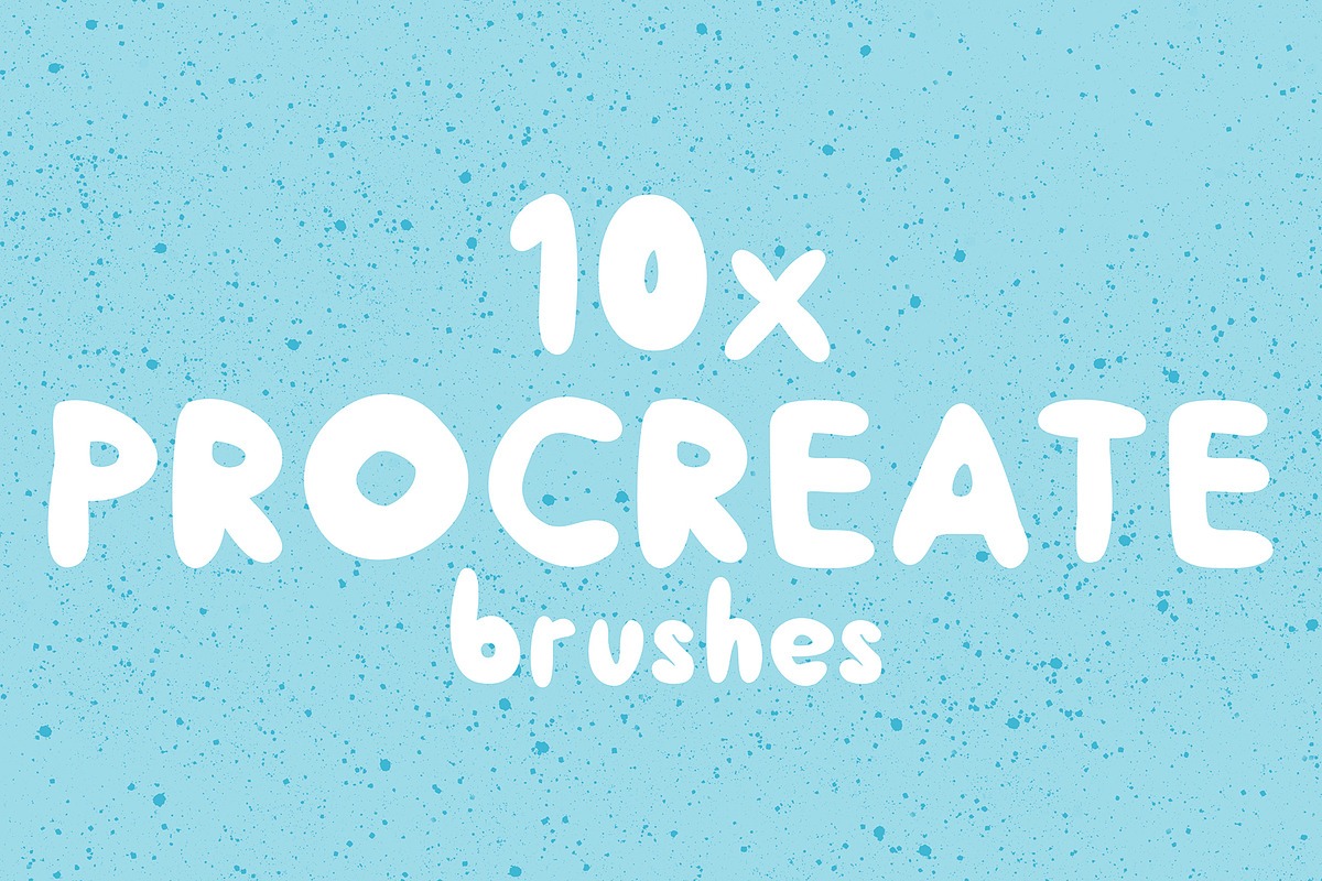 10x Grain Texture Procreate Brushes, a Brush Add-On by TessShearer (Photo 2 of 4)