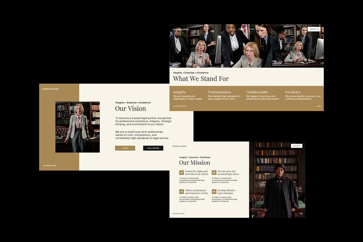 Mahera - Lawyer PowerPoint Template, a Presentation Template by studiobasic
