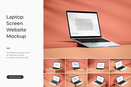 Laptop Screen Mockup