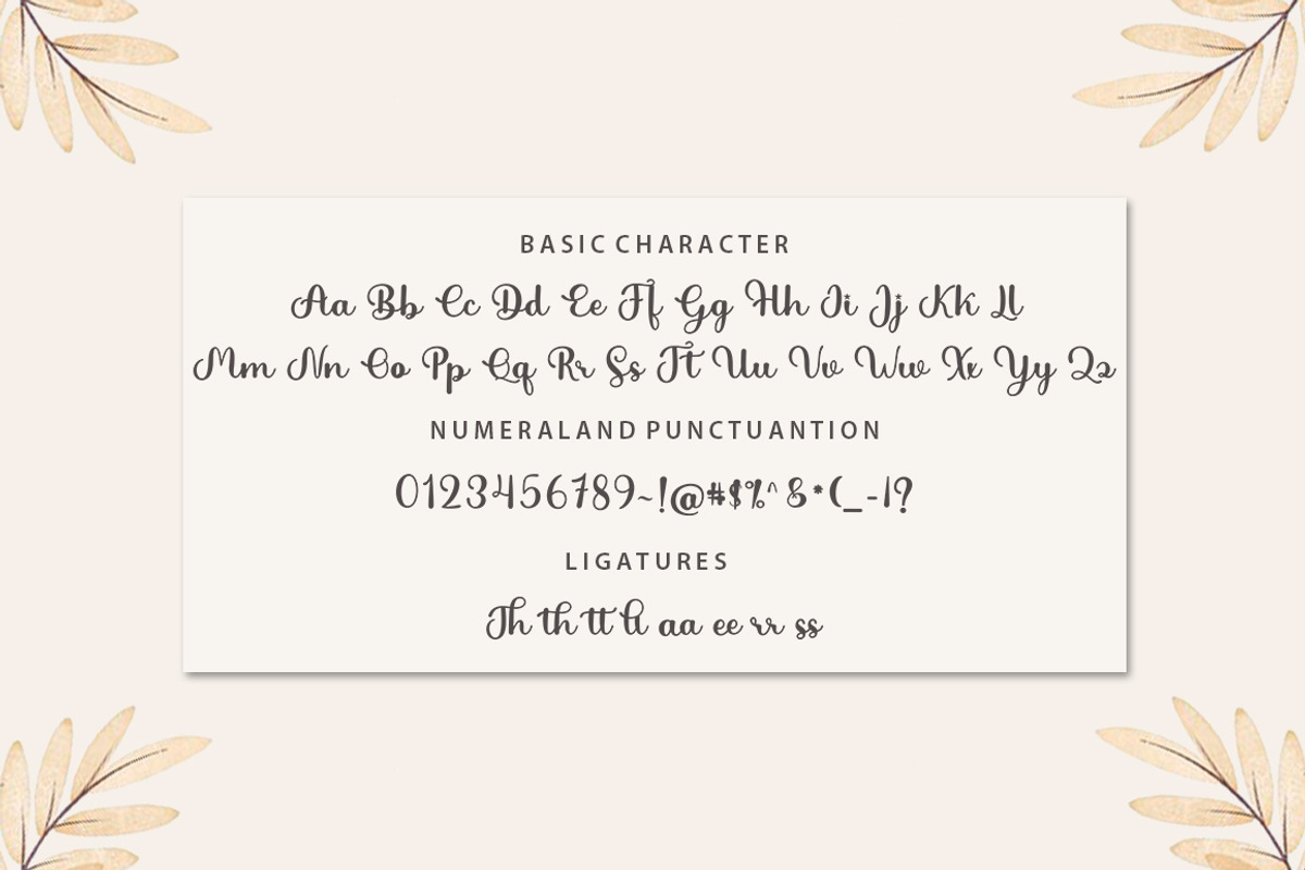juslia sophia - a unique script font, a Script Font by Bosstype Studio (Photo 5 of 8)