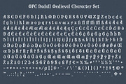 MFC Nadall Medieval, a Blackletter Font by Monogram Fonts Co. (Thumbnail 5 of 5)