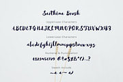 Sarthina Brush Font, a Handwritten Font by Siwox Studios (Thumbnail 6 of 6)