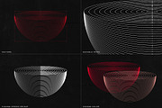 75 Wireframe Topo Elements Vectors, an Object Graphic by Graphicdome (Thumbnail 6 of 13)