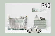 Kids Room Wall/Frame Mock Up 9, a Print Template by Whimsicality (Thumbnail 4 of 4)