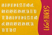 Invention - Unique Display Font, a Sans Serif Font by CreateBigSupply (Thumbnail 4 of 11)