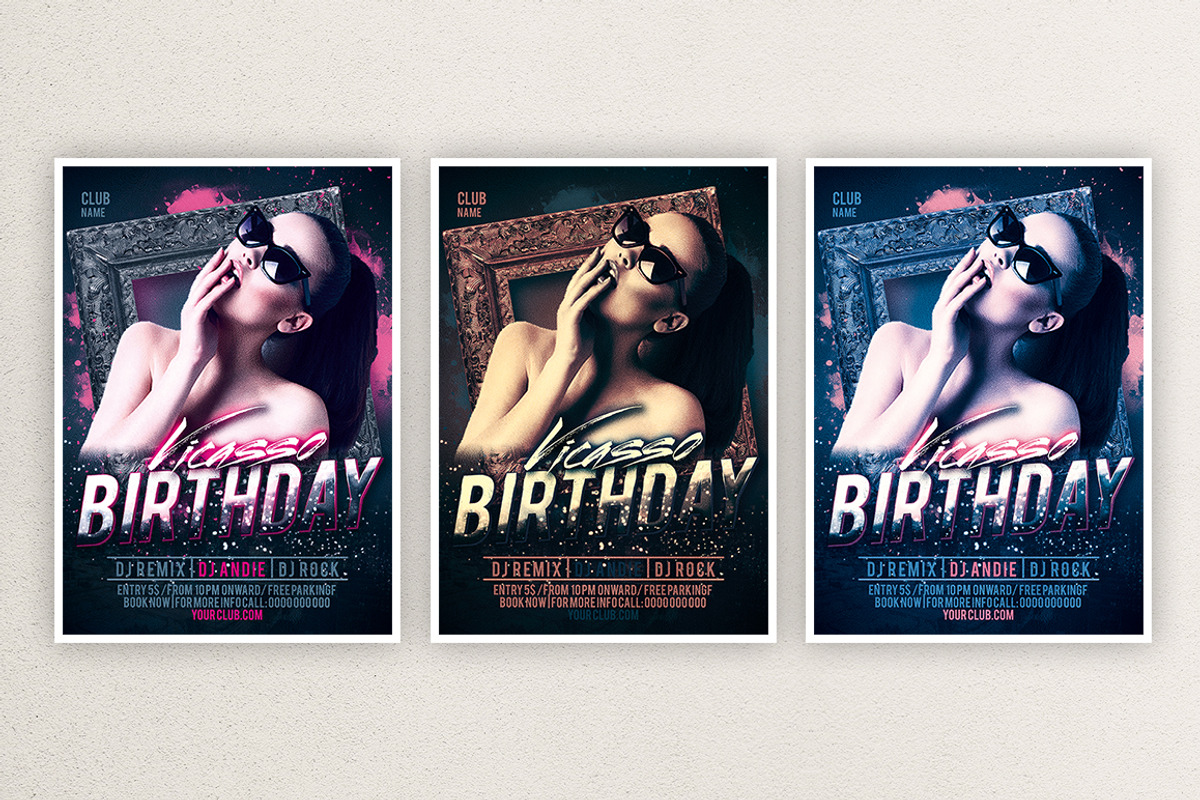 Birthday Party, a Flyer Template by What a Story (Photo 2 of 5)