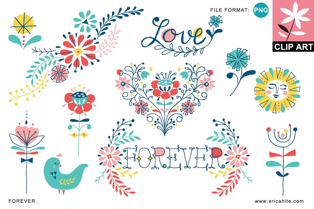 Forever: Clip Art, an Illustration by Erica Hite (Photo 2 of 3)