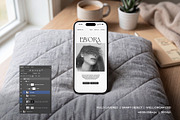 Elvora - iPhone Device Mockup, an iPhone Mockup by Heinzel Std Mockup (Thumbnail 2 of 5)