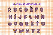 Halloween Font and Alphabet Bundle, a Sans Serif Font by Adalin Shop (Thumbnail 6 of 19)
