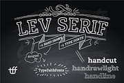 Lev Serif Handdrawn, a Slab Serif Font by TypeFaith Fonts (Thumbnail 1 of 4)