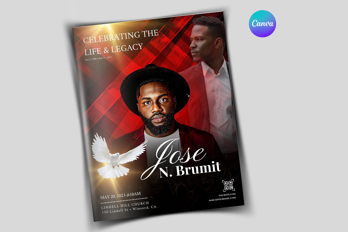 Funeral Program Template, a Templates & Theme by iloveTemplate (Photo 4 of 5)