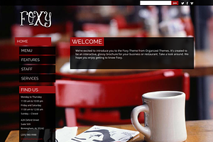 Foxy - Business/Restaurant WP Theme