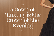 Mediora – Luxury Stencil Logo Font, a Serif Font by Sensatype (Thumbnail 10 of 13)