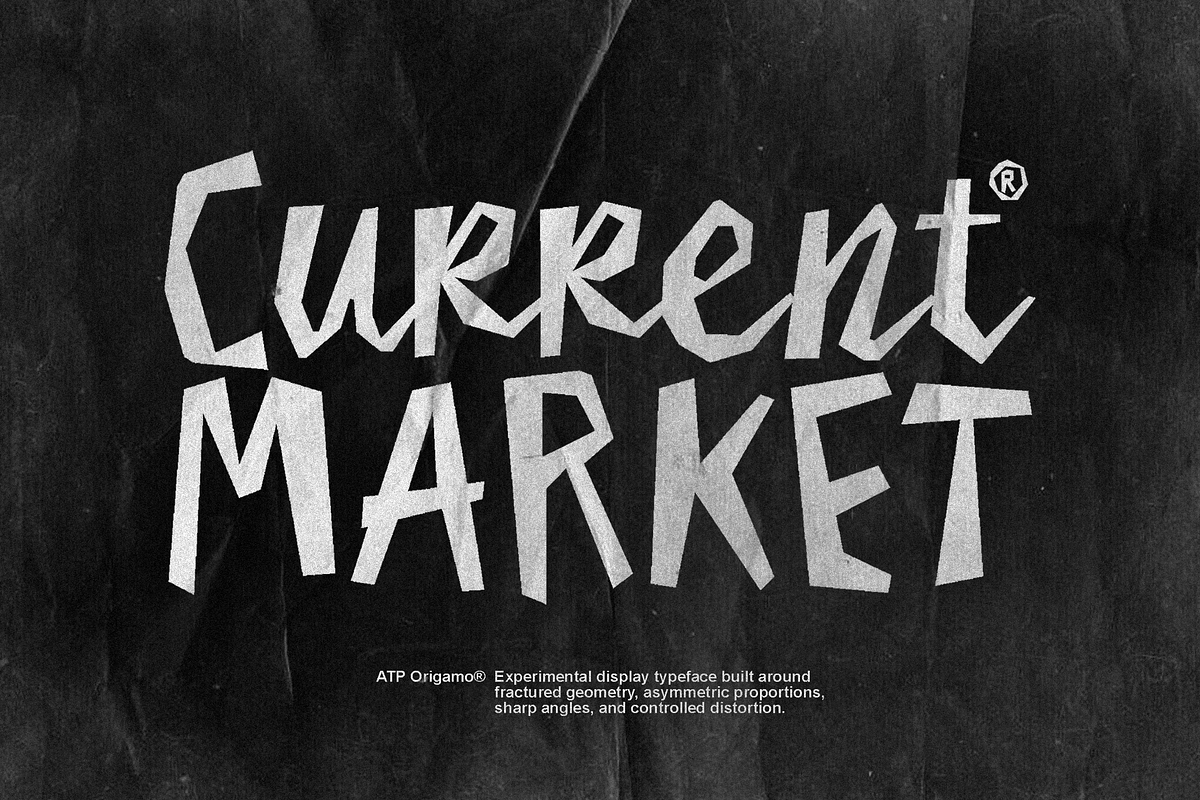 Origamo - Experimental Script Font, a Script Font by Typeparties (Photo 2 of 14)