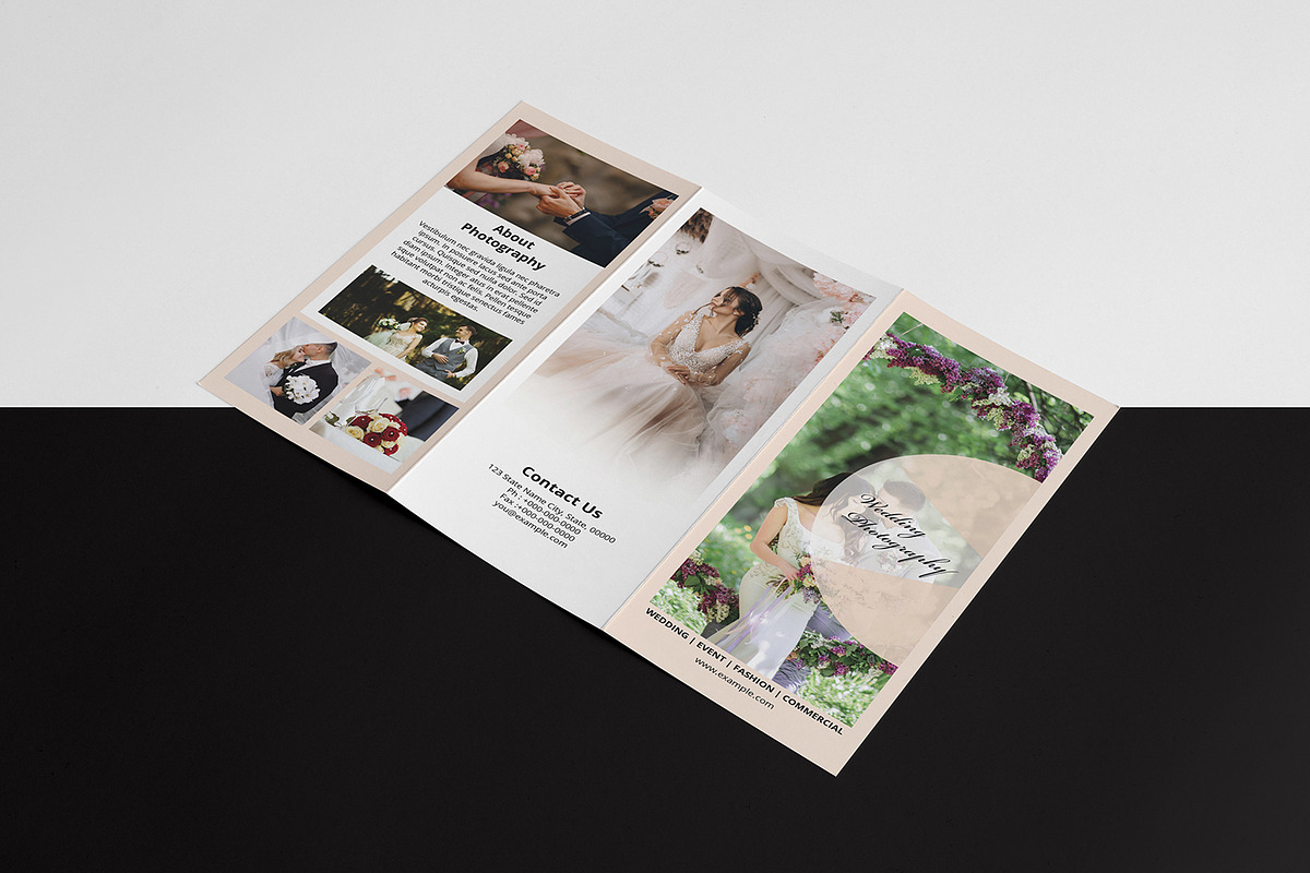 Photography Trifold Brochure, a Brochure Template by Template Shop (Photo 4 of 5)