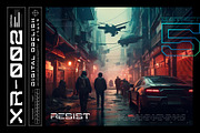Digital Obelisk – A Cyberpunk Font, a Serif Font by Pathfinder Goods (Thumbnail 8 of 9)