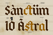 Quitestar – Modern Blackletter, a Blackletter Font by Typia Nesia (Thumbnail 5 of 12)