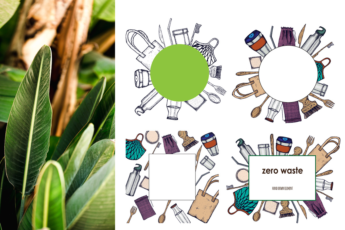 Zero Waste Collection, an Illustration by Hand drawn Boutique (Photo 5 of 7)