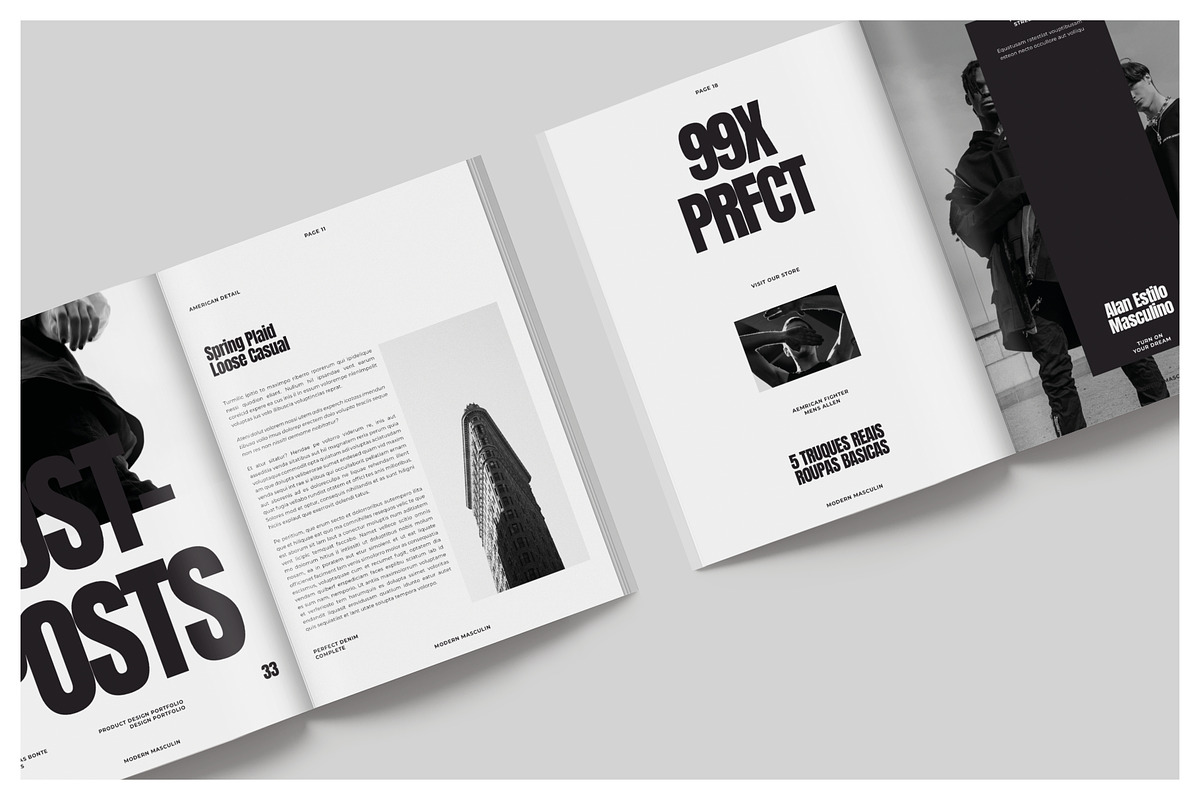 SPECTRE Editorial Lookbook, a Magazine Template by Arif Tri Ananta (Photo 4 of 14)
