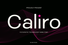 Futuristic Technology Sans - Caliro