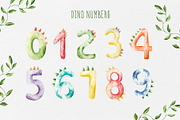 Cute dinosaurs|watercolor collection, an Animal Illustration by Navenzeles (Thumbnail 5 of 12)