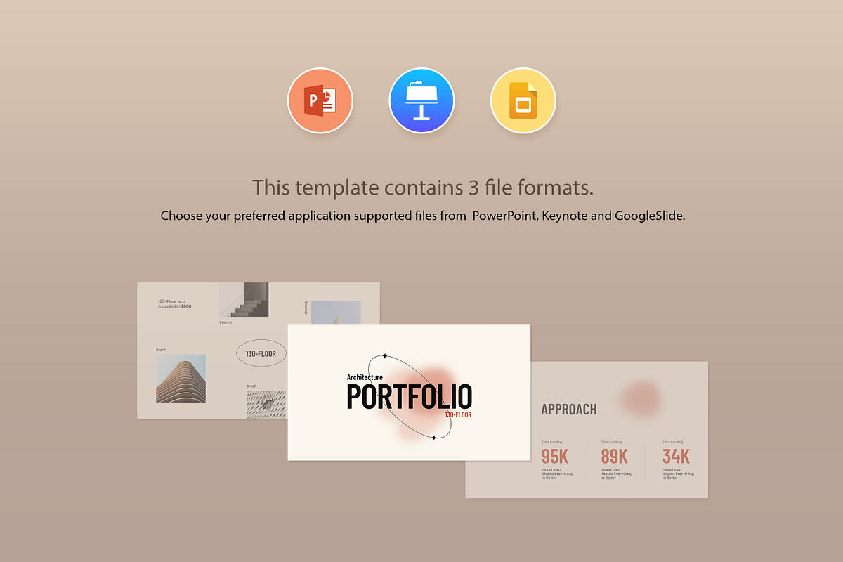 Architecture Portfolio Presentation, a Presentation Template by KreateTribe (Photo 2 of 6)