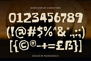 Agiro Brand – Playful Cutout Font, a Handwritten Font by Mahesans Co (Thumbnail 9 of 10)