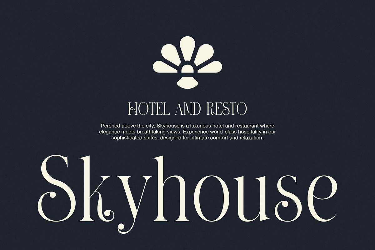 Helkina Stylish Serif Font, a Serif Font by Perfectype (Photo 6 of 8)