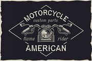 Flame rider, a Font by Fractal fonts & graphics (Thumbnail 8 of 15)
