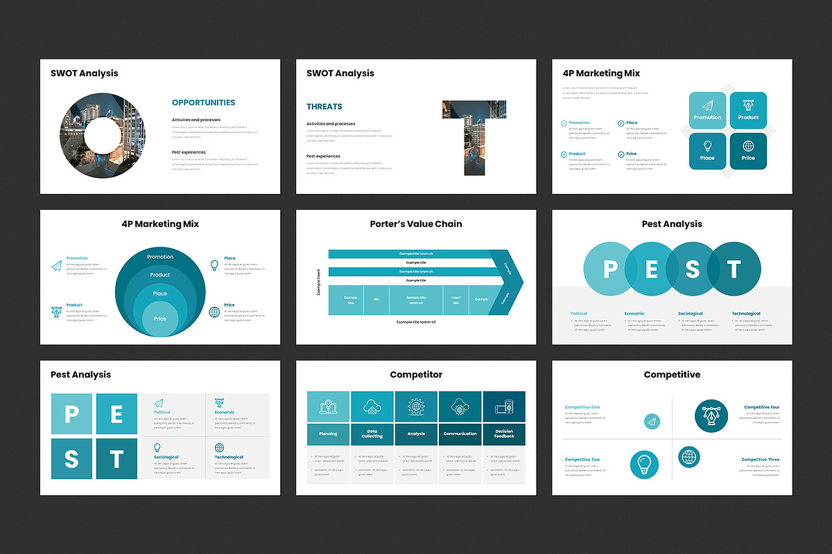 Business Plan Presentation Template, a Presentation Template by CreativeSlides (Photo 6 of 16)