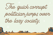 Boot Scootin' Western Font Duo, a Script Font by Loudoun Design Co. (Thumbnail 5 of 10)