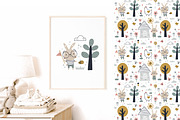 Cute Spring Bunnies Clipart, an Animal Illustration by Leysan Shayak (Thumbnail 2 of 9)