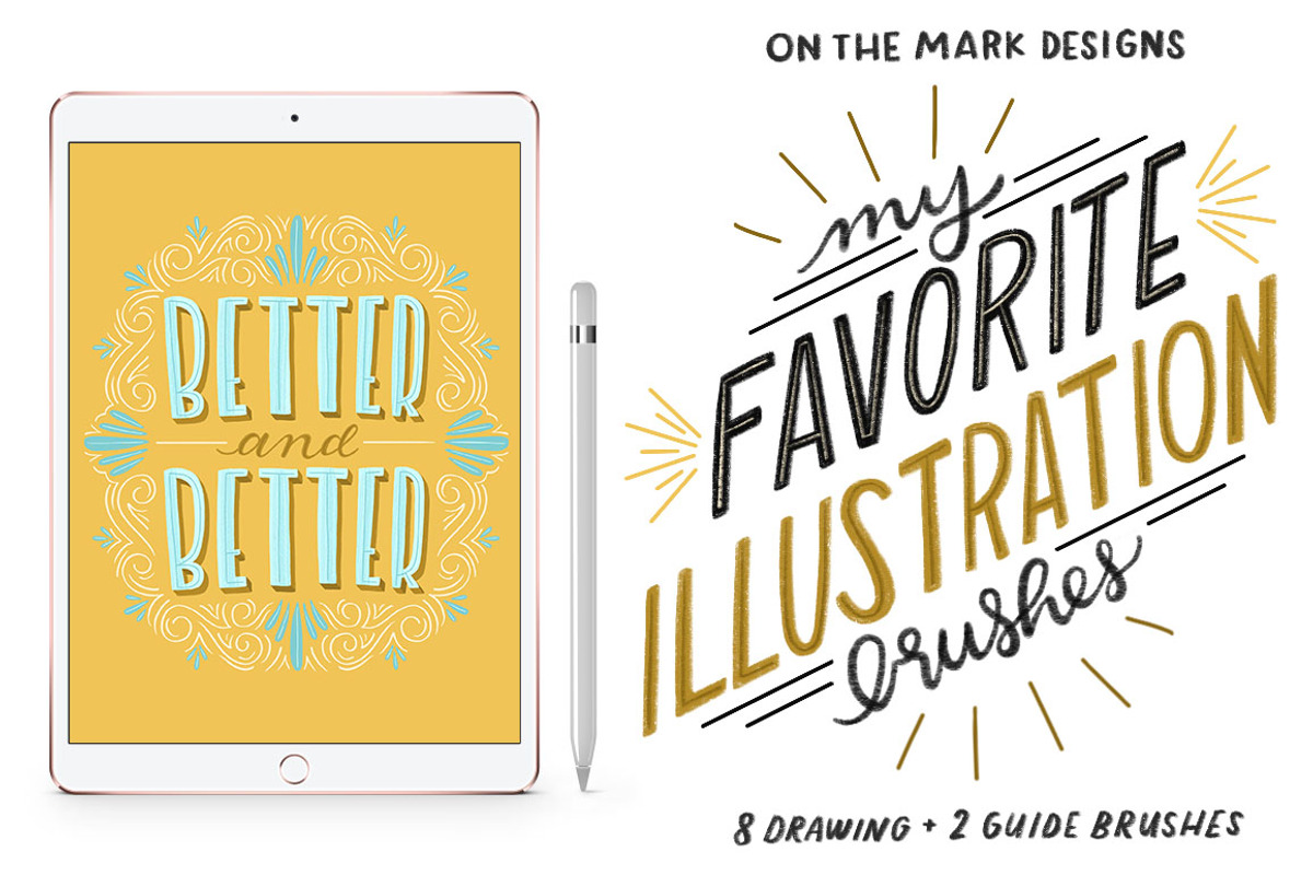 Fav Illustration Procreate Brushes