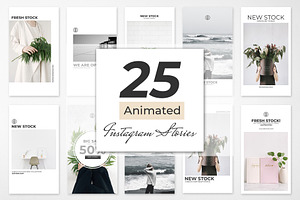 ANIMATED INSTAGRAM STORIES TEMPLATE