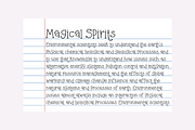 Notebook Handwriting Font Bundle V2, a Handwritten Font by Blush Font Co. (Thumbnail 10 of 12)