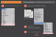 Power Paint Illustrator Brushes, a Brush Add-On by MarkieAnn Creative (Thumbnail 6 of 7)