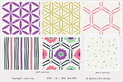 Midnight Hive - Bee Floral Patterns, a Pattern Graphic by Rose Design (Thumbnail 7 of 13)