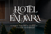 Amihera Serif Font Typeface, a Serif Font by Perfectype (Thumbnail 5 of 6)