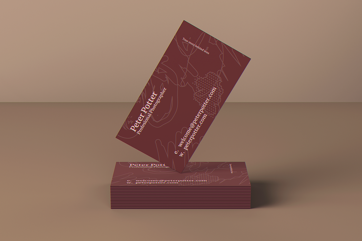Business Card MockUp v3, a Print Template by coloformia (Photo 6 of 10)