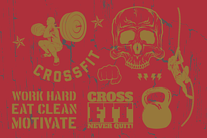 Crossfit Pack 1 | Vector