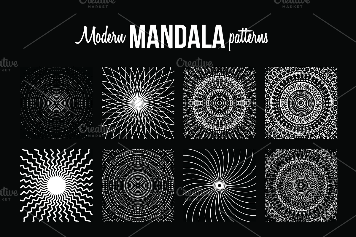 Modern mandala collection, an Illustration by The Odd Seed (Photo 26 of 27)