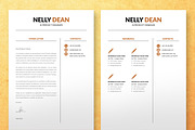 Minimalist Resume CV Template, a Stationery Template by ResumeInventor (Thumbnail 3 of 8)