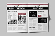 Newspaper Design for Print Media, a Magazine Template by MightyDesign (Thumbnail 4 of 8)