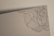 Flowers and Leaves Line Luxury Art, a Pattern Graphic by Marylia (Thumbnail 25 of 27)