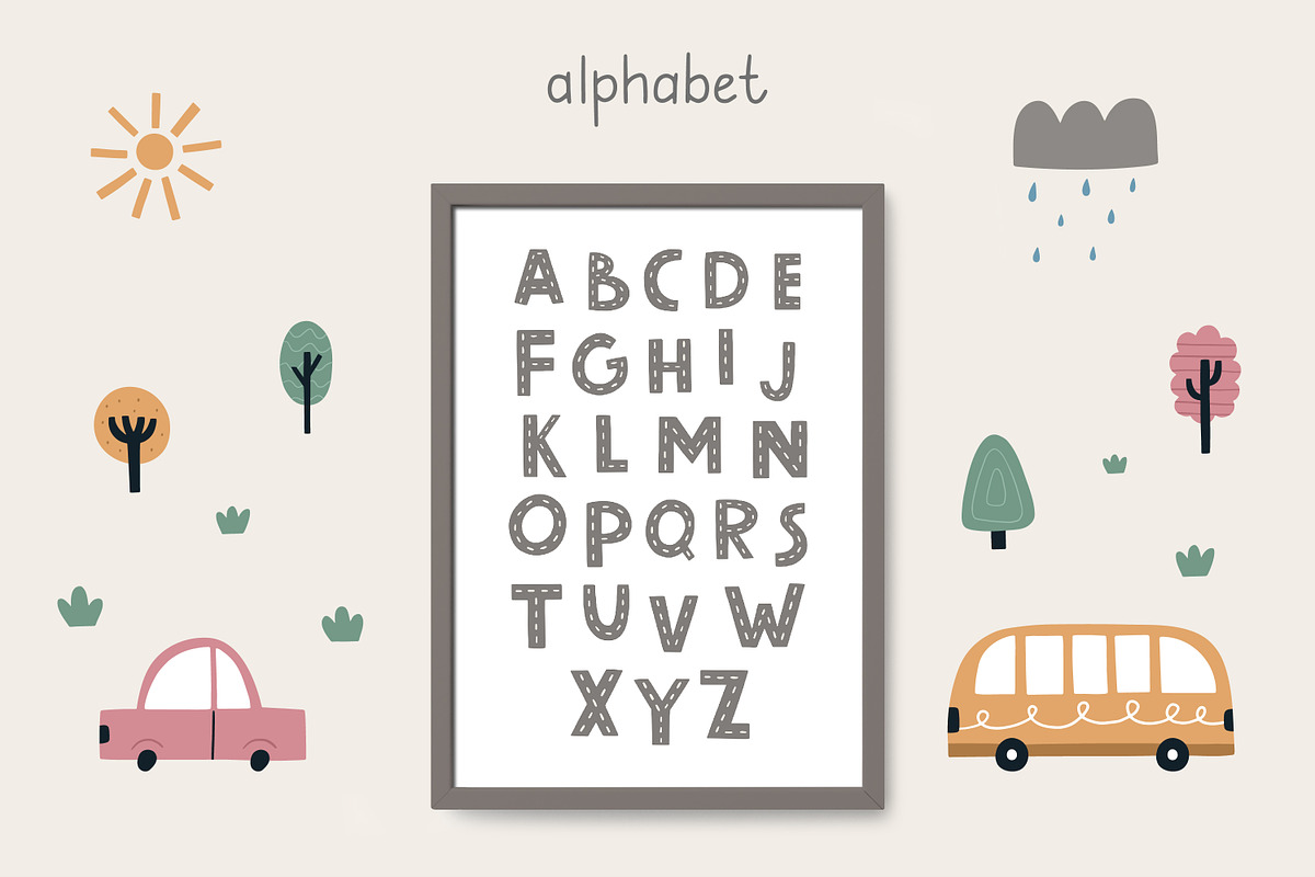 City map creator. Kid's collection, an Illustration by Guvi-Design (Photo 14 of 15)