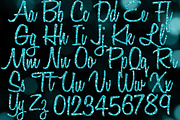 Blue Glitter Alphabet Clipart PNGs, an Object Graphic by Paper Element (Thumbnail 2 of 5)