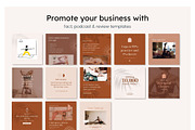 Yoga Instagram Feed Templates, a Social Media Template by Cultive Creative (Thumbnail 11 of 13)