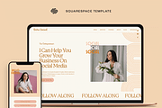 Squarespace 7.1 Template: Boho, a Websites & App Template by Kseniia_Design (Thumbnail 1 of 9)